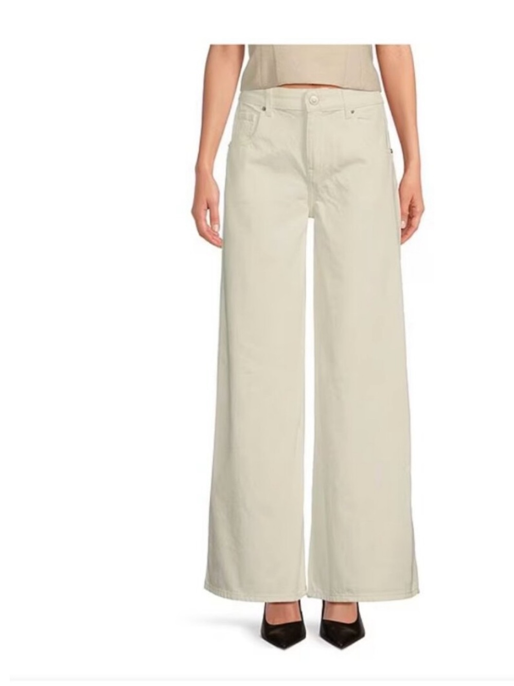 Gianni Bini x Lilly Sisto Ellie Denim High Rise Wide Leg Jeans Size 29